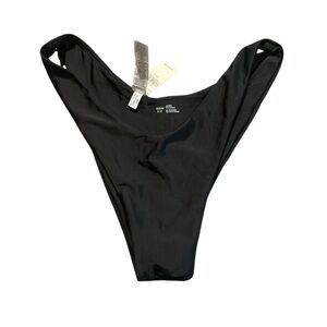 Aerie Super High Cut Cheekier Bikini Bottom size Small G-16